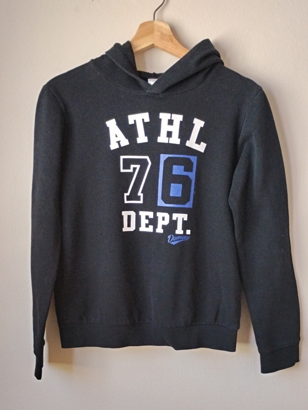 Decathlon Black Graphic Hoodie